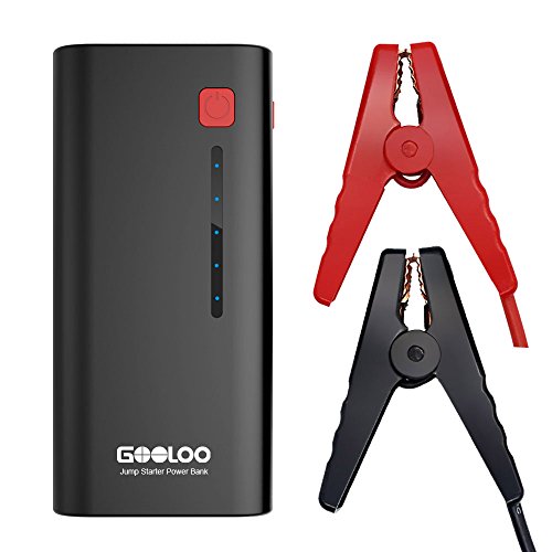 best jump starters rated - GOOLOO 600 Amps Peak Portable Car Jump Starter