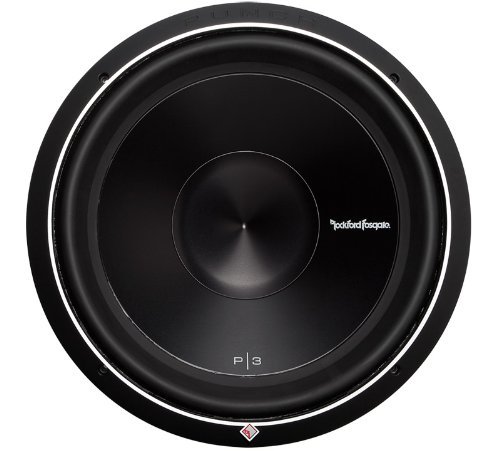 best 15-inch subwoofers reviewed - Rockford Fosgate P3D2-15 Punch P3 DVC 2 Ohm 15-Inch 600 Watts RMS 1200 Watts Peak Subwoofer