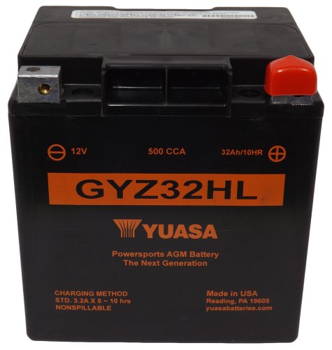 best motorcycle battery - Yuasa GYZ32HL Battery