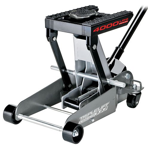 top rated floor jacks - Powerbuilt 620422E Heavy Duty 4000 lb Triple Lift Jack