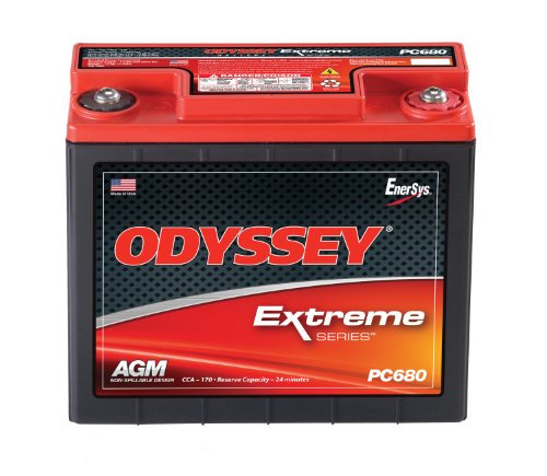 best motorcycle battery rated  - Odyssey PC680 Battery