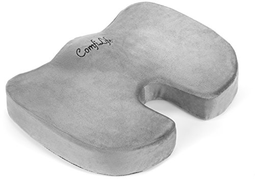 Best Car Seat Cushion long drives- ComfiLife Coccyx Orthopedic Memory Foam