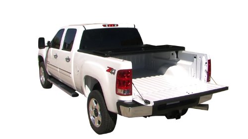 Best Hard Tonneau Covers reviewed - Tonno Pro HF-158 Hard Fold Black Tri-Fold Truck Tonneau Cover