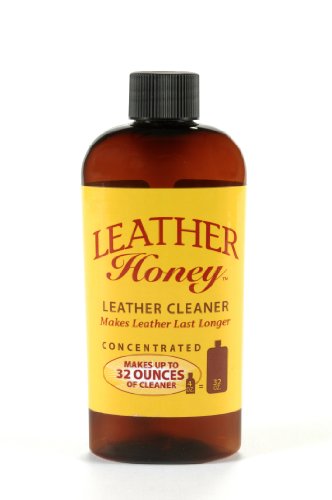 best leather cleaner rated - Leather Cleaner by Leather Honey: The Best Leather Cleaner for Vinyl and Leather Apparel, Furniture, Auto Interior, Shoes and Accessories. Concentrated Formula Makes 32 Ounces When Diluted!