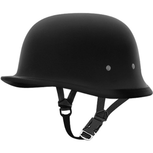 cool motorcycle helmets - Daytona German Basic/Custom Novelty Cruiser Motorcycle Helmet - Dull Black / X-Large- best motorcycle helmets