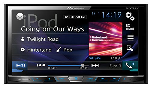 Best Touch Screen Car Stereos Reviewed - PIONEER AVH-X5800BHS 7” DVD Motor Bluetooth