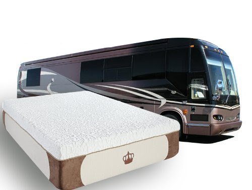 Best RV Mattresses reviewed - DynastyMattress New RV Short King Cool Breeze 12-Inch GEL Memory Foam Mattress
