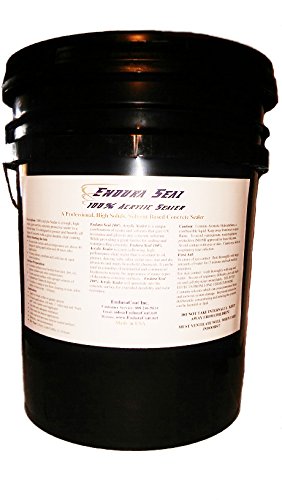 Best Driveway Sealer for Concrete Reviewed - EnduraSeal 100% Acrylic "Wet Look" Semi-Gloss Concrete Sealer
